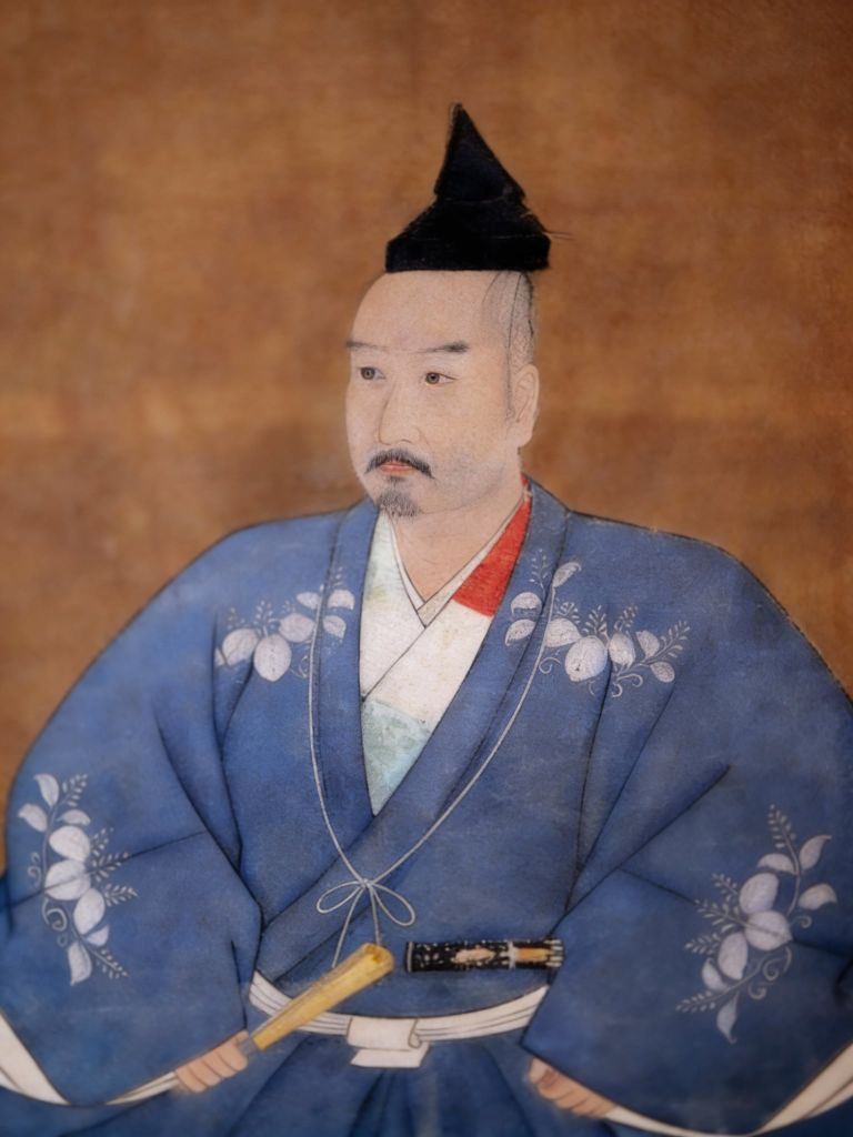 三好長慶の肖像画 - 戦国時代の武将